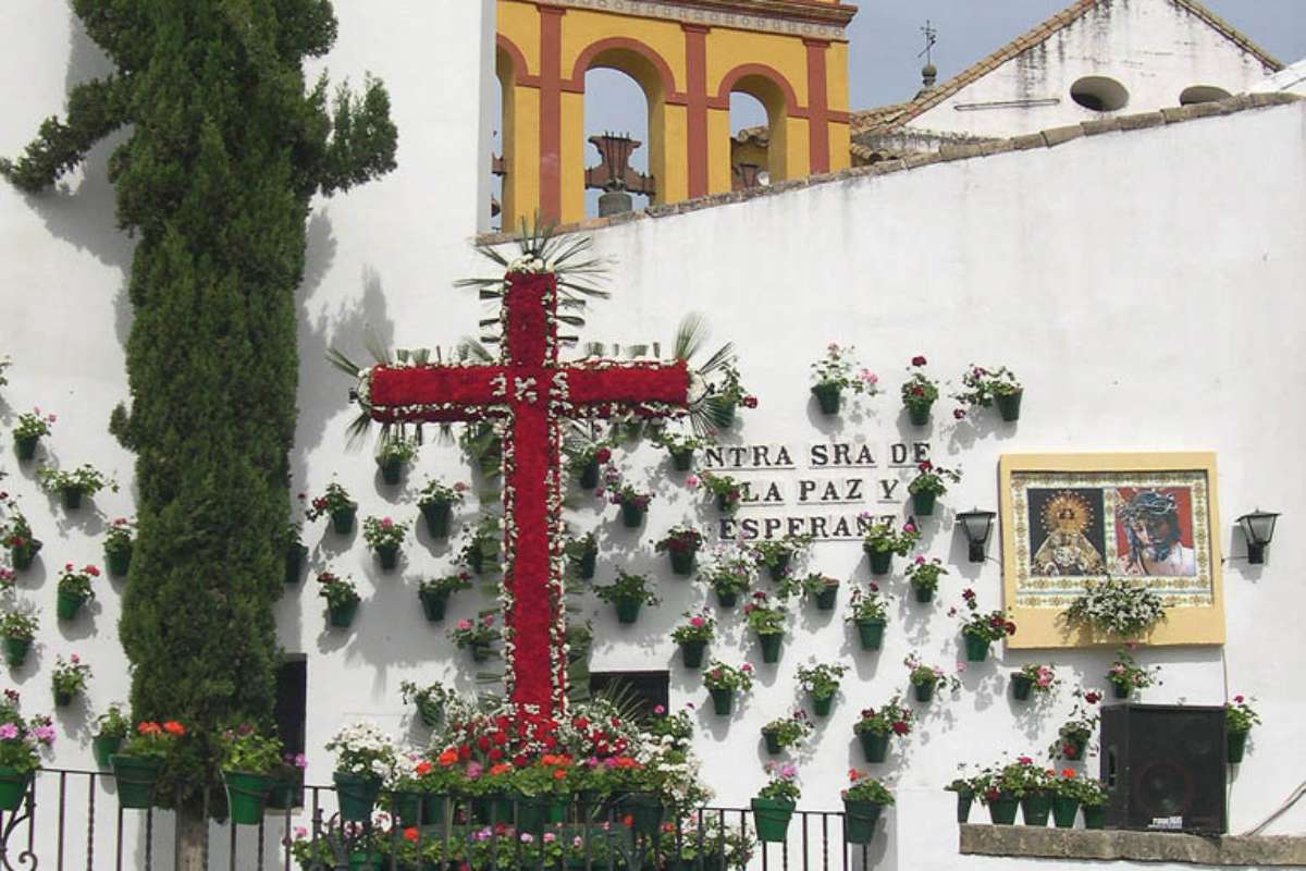 The May crosses in Cordoba